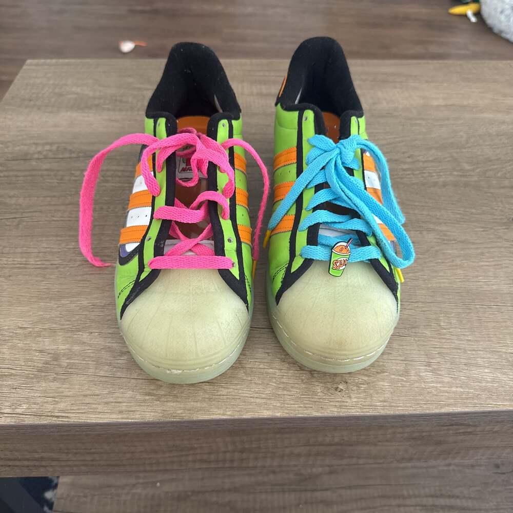 Adidas The‎ Simpsons Squishee Kwik-E-Mart Superstar Sneakers